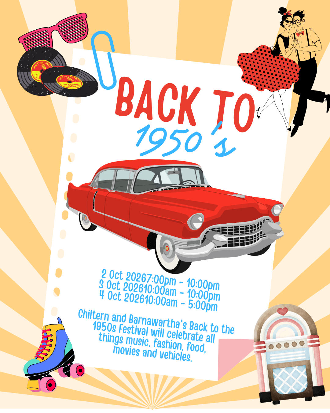 Read more about the article Back to the 1950’s Festival