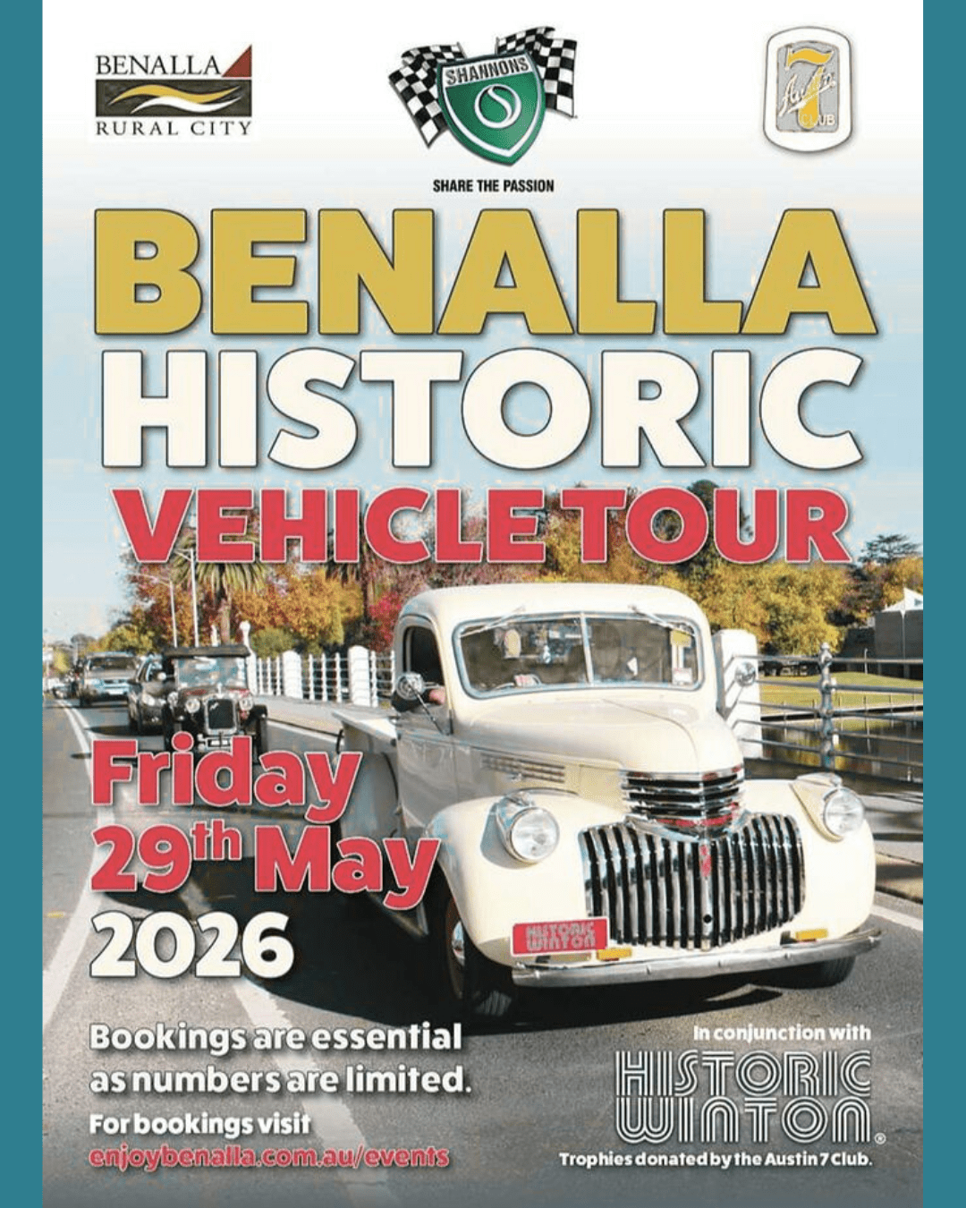 Read more about the article Benalla Historic Vehicle Tour