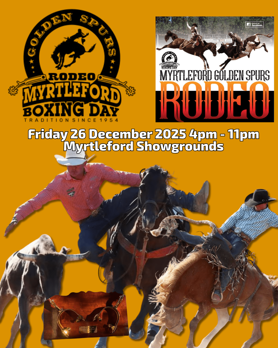 Read more about the article Myrtleford Golden Spurs Rodeo